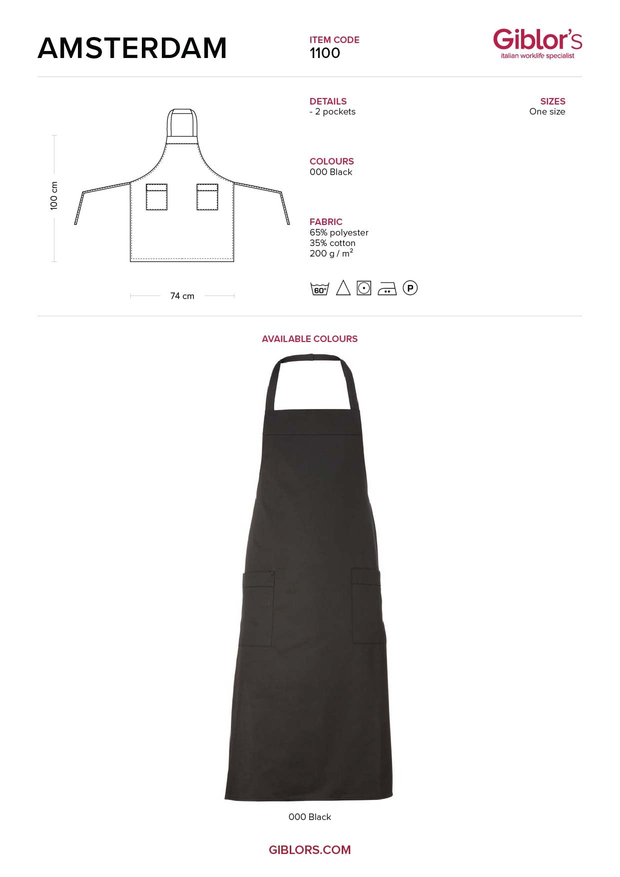 AMSTERDAM Apron