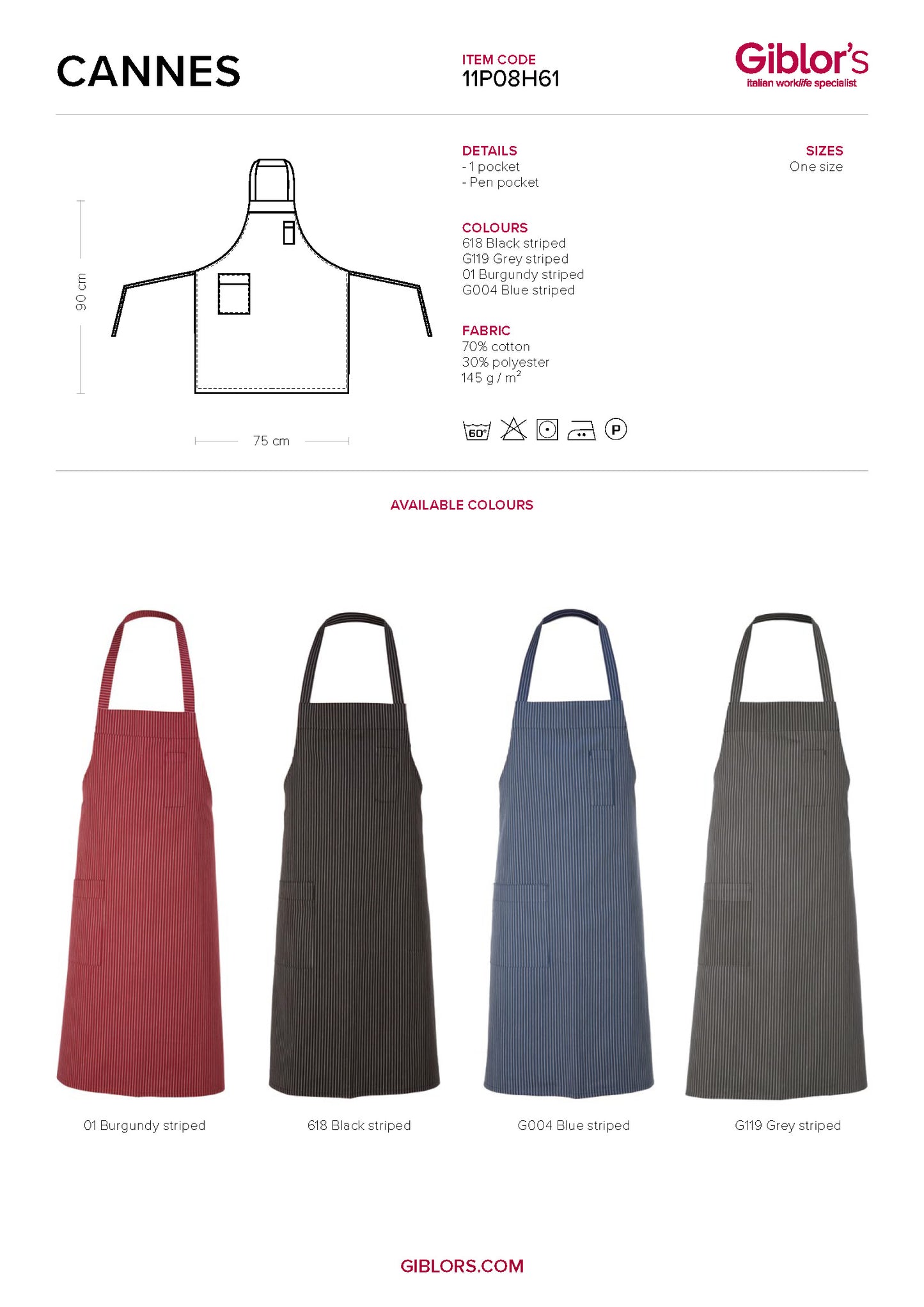 CANNES Apron