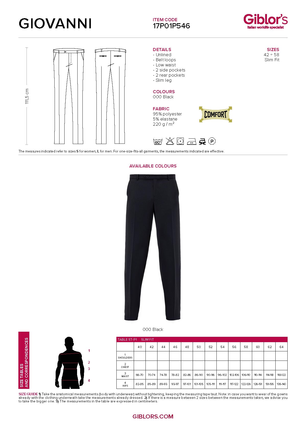 GIOVANNI Corporate Pants