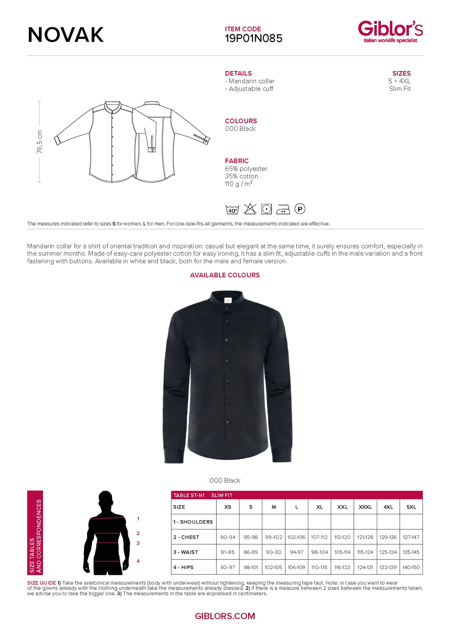 NOVAK Corporate Shirt
