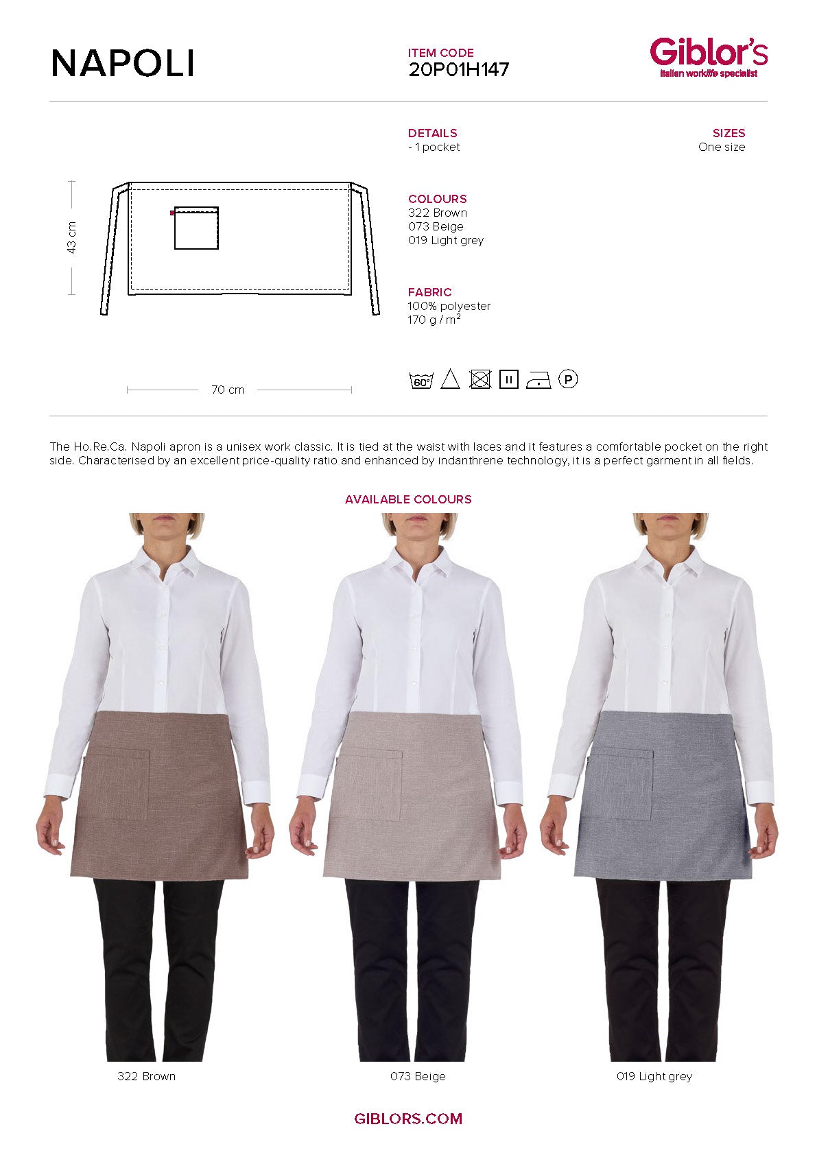 NAPOLI Apron