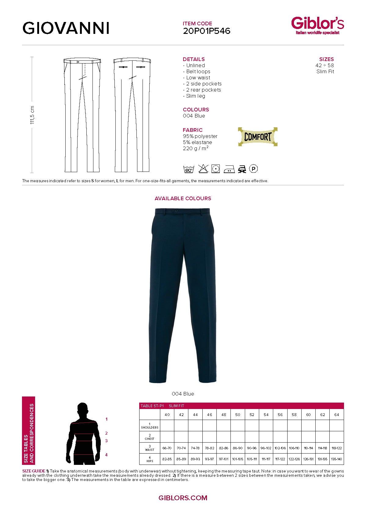 GIOVANNI Corporate Pants