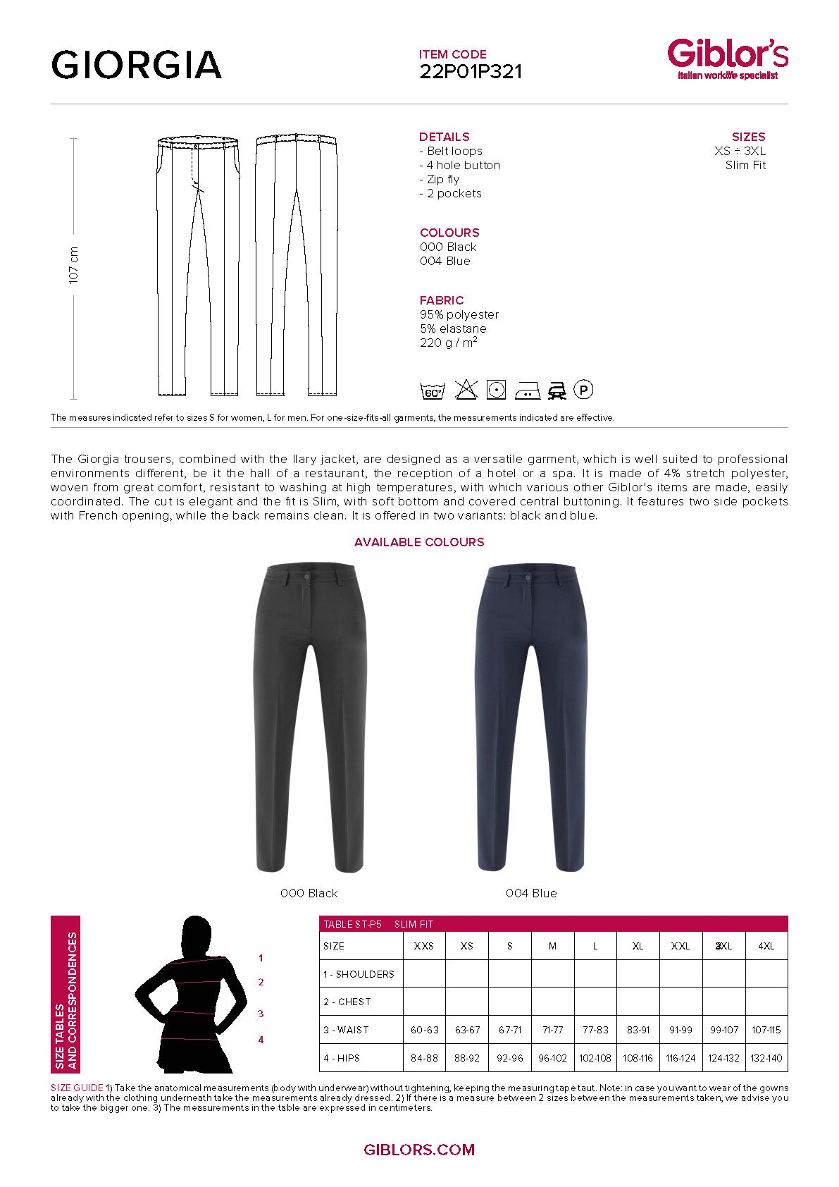 GIORGIA Corporate Pants