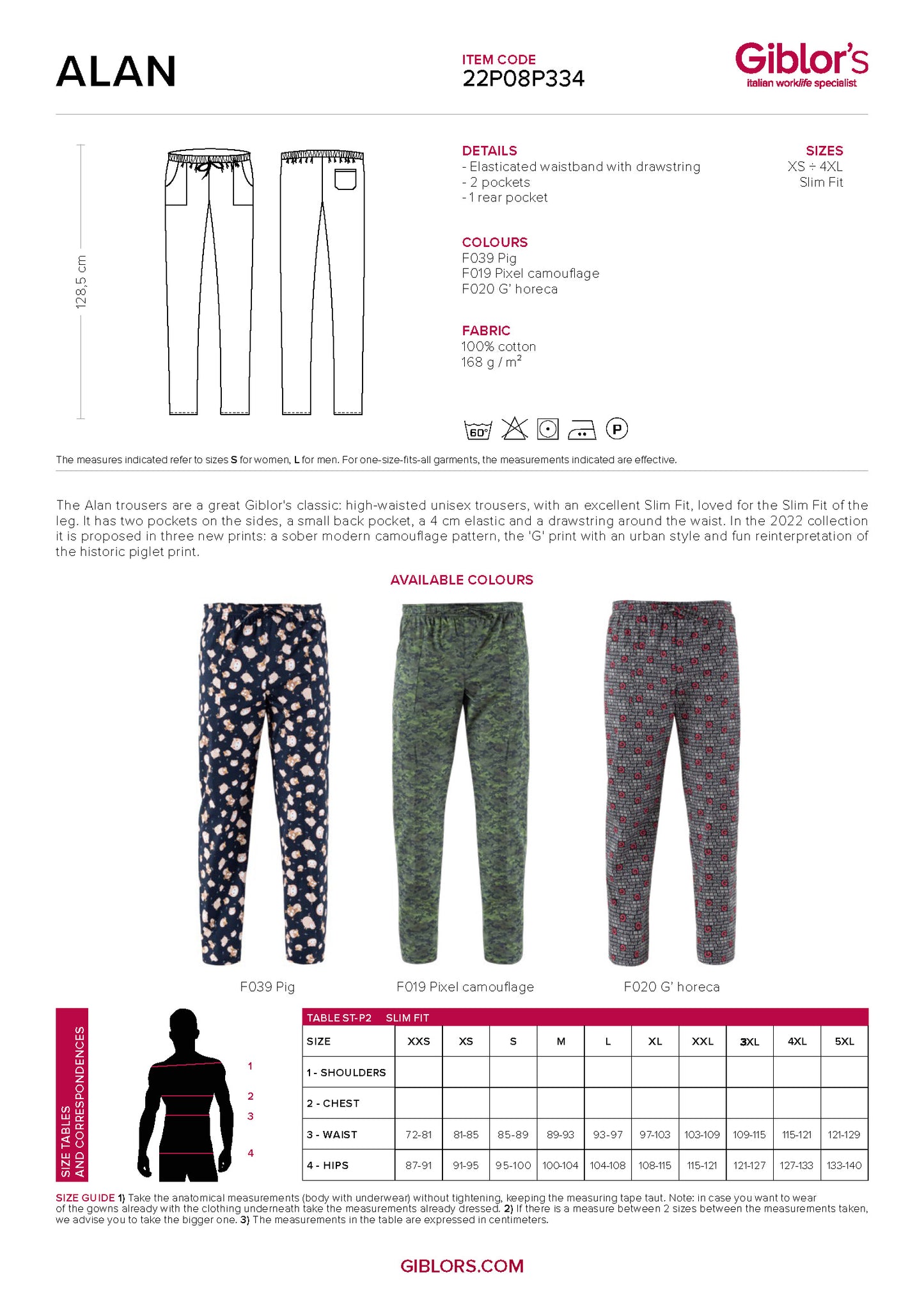 ALAN Camo Chef Pants - Unisex