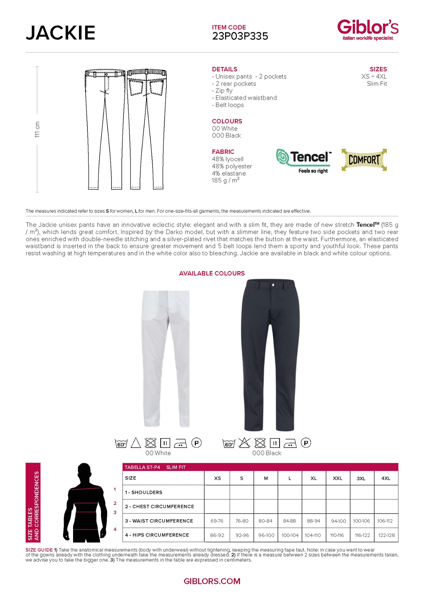 JACKIE Premium Utility Chef Pants - Unisex
