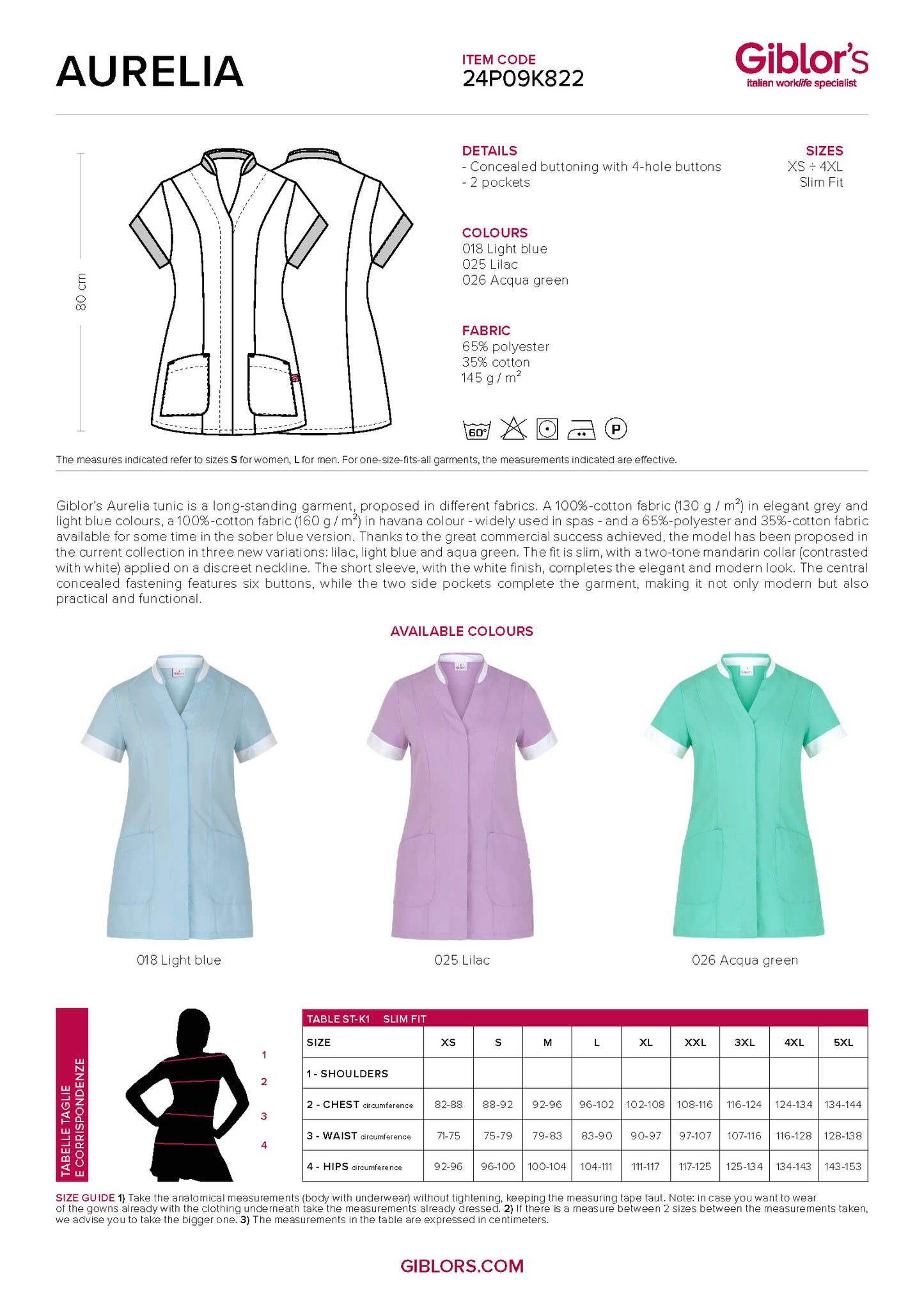 AURELIA Housekeeping Dress - Pastel