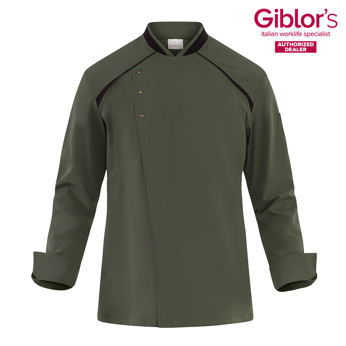 LAURO Contemporary Lightweight Chef Coats