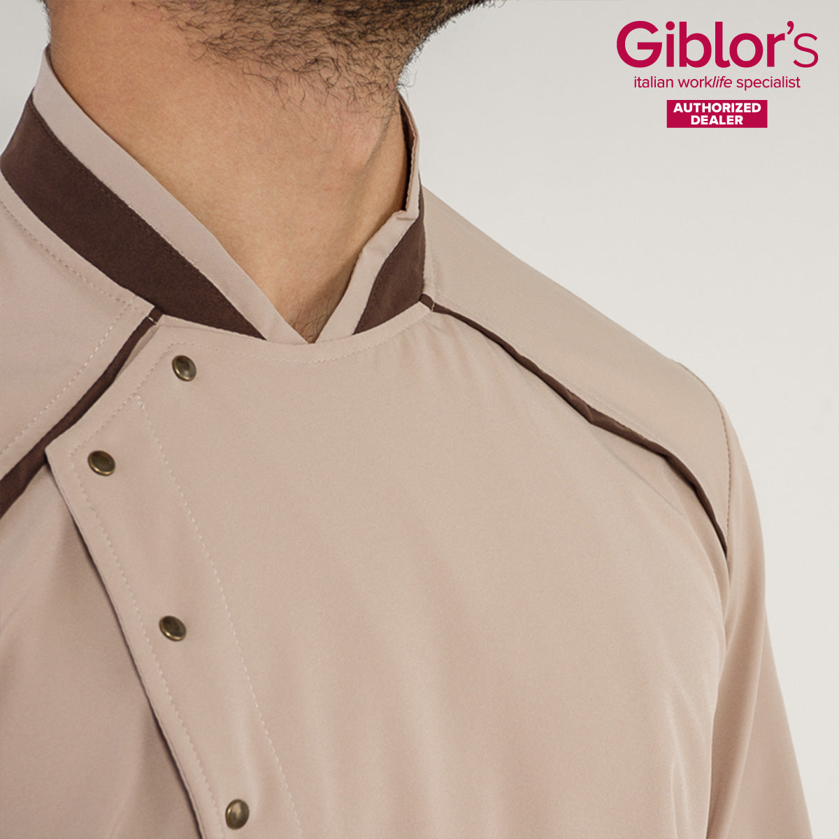 LAURO Contemporary Lightweight Chef Coats