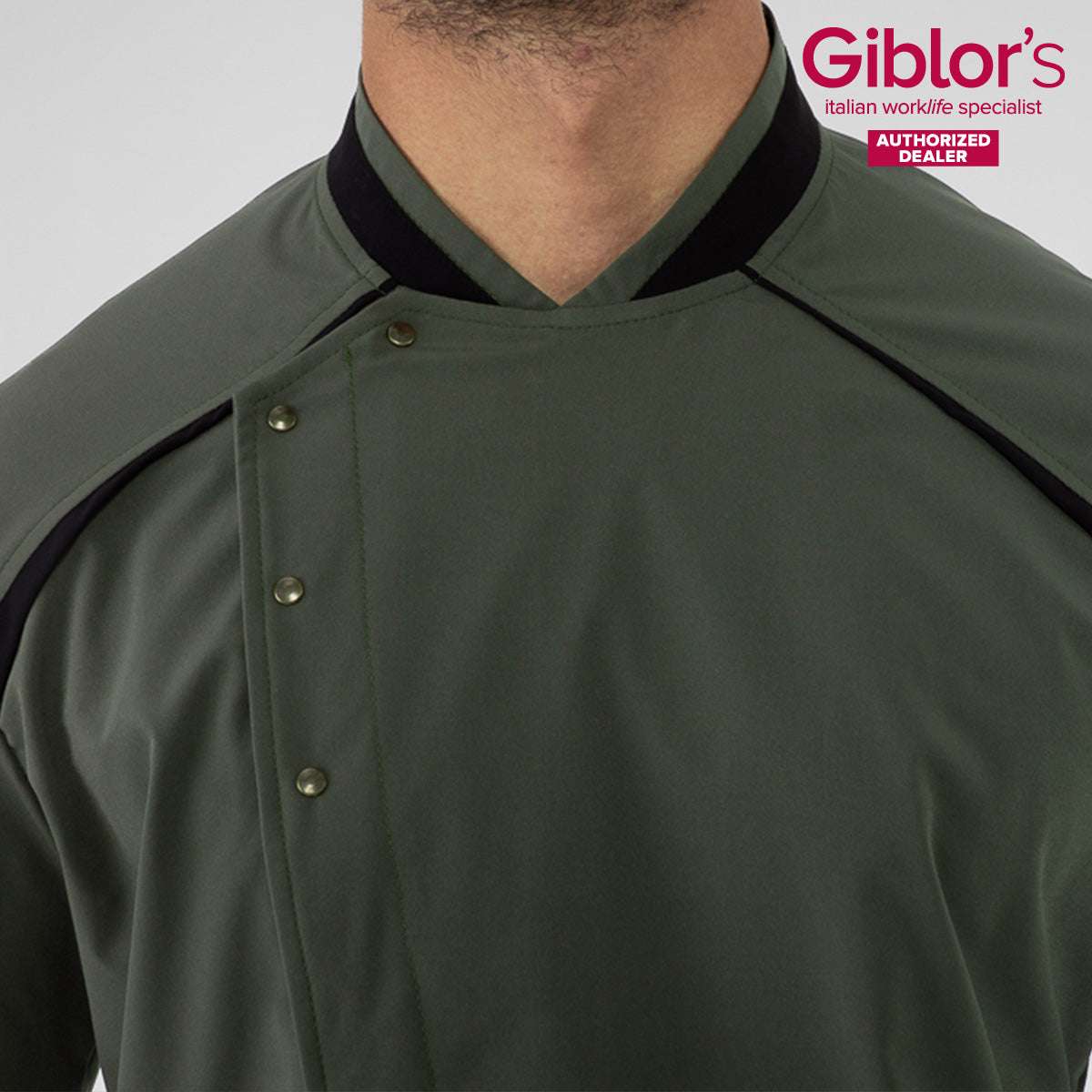 LAURO Contemporary Lightweight Chef Coats