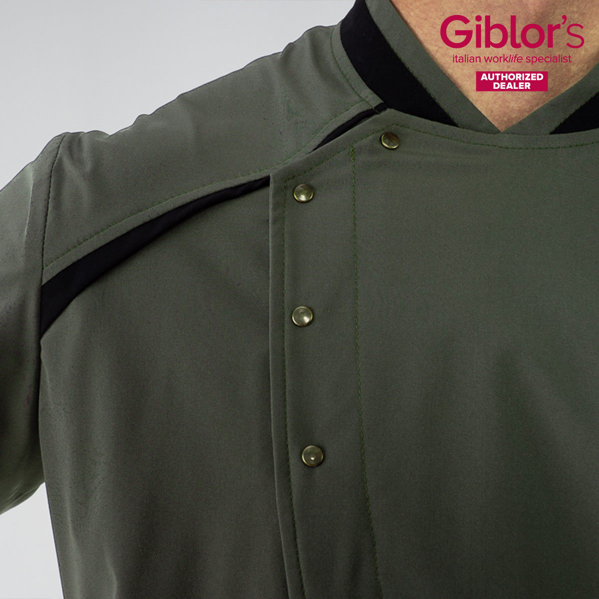 LAURO Contemporary Lightweight Chef Coats