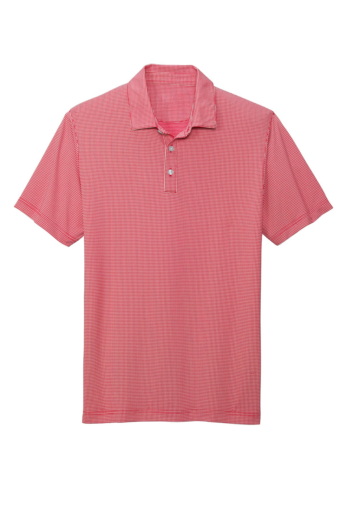 GINGHAM CHECK POLO SHIRT