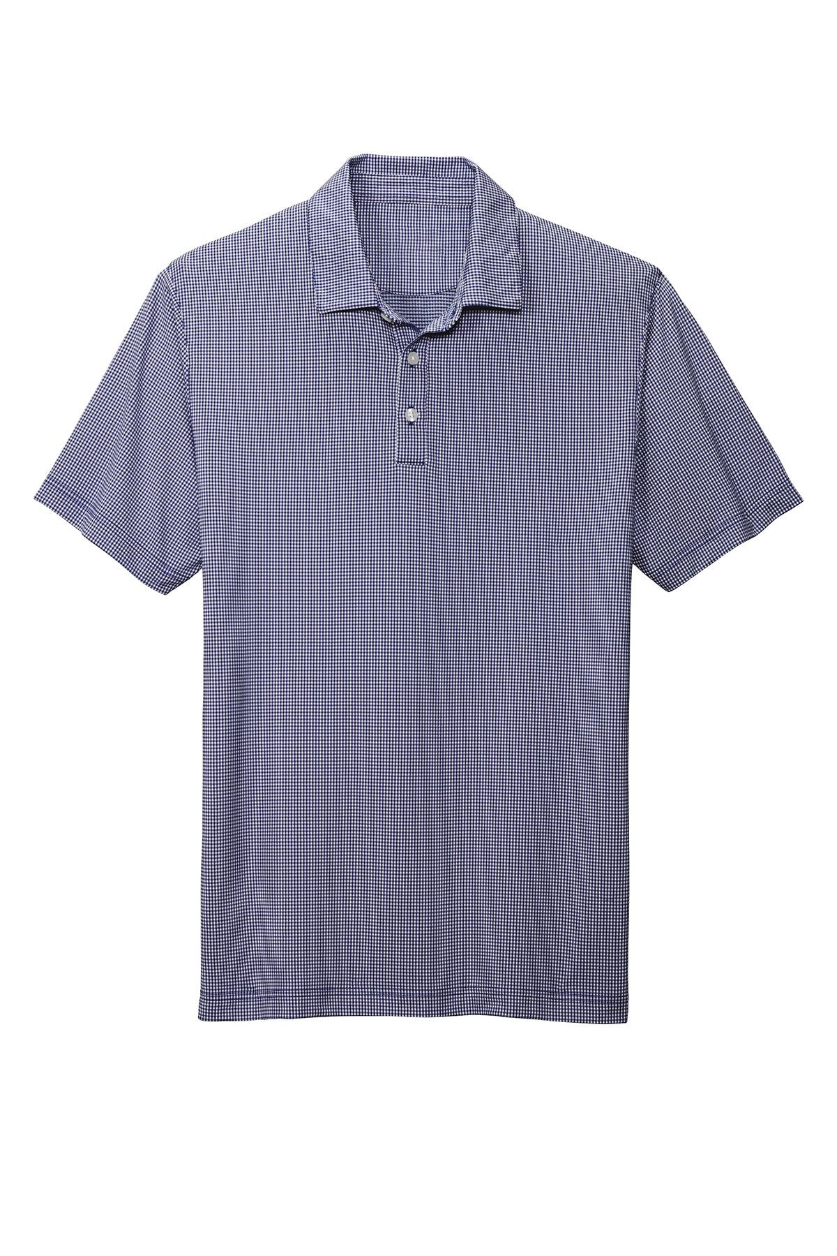 GINGHAM CHECK POLO SHIRT
