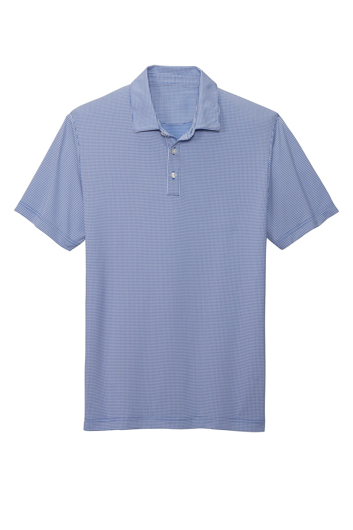 GINGHAM CHECK POLO SHIRT