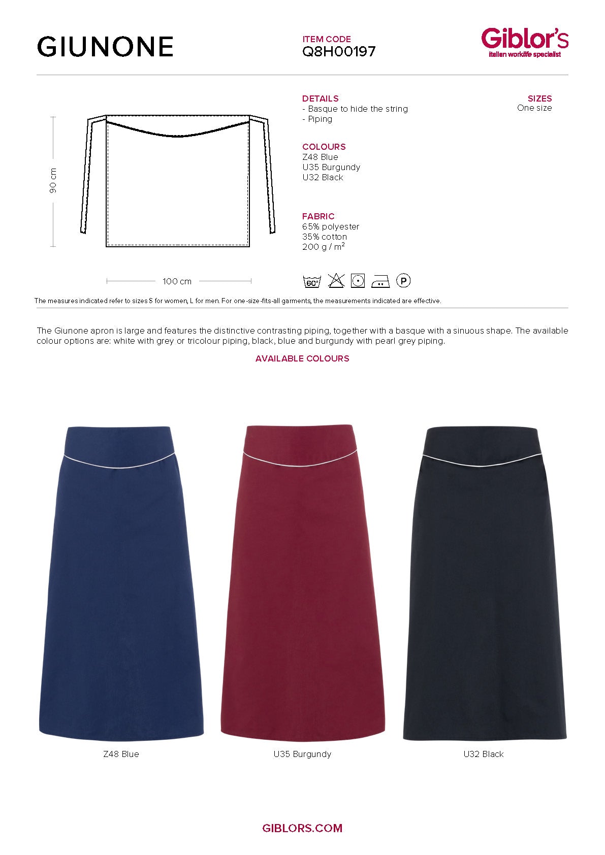 GIUNONE Apron