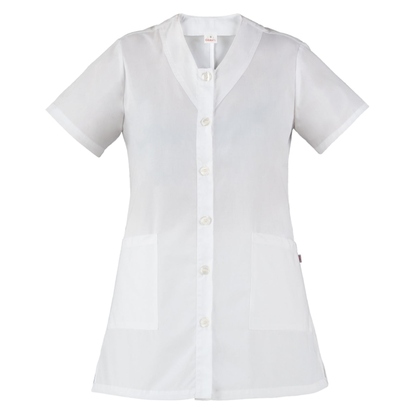 CAMELIA Housekeeping Dress - White
