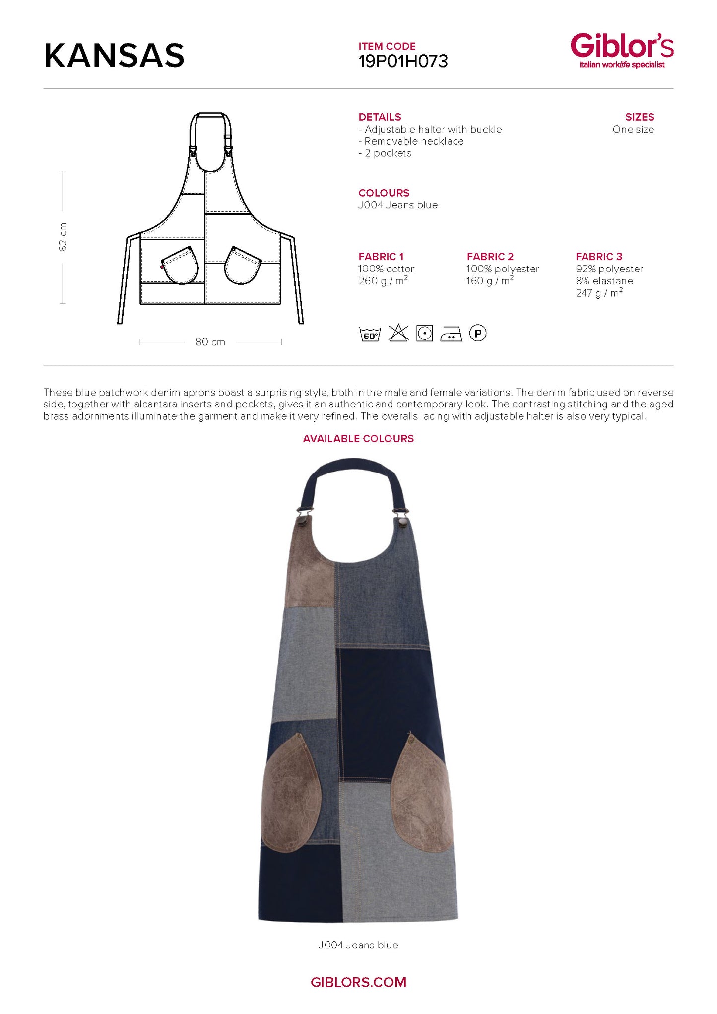 KANSAS Apron