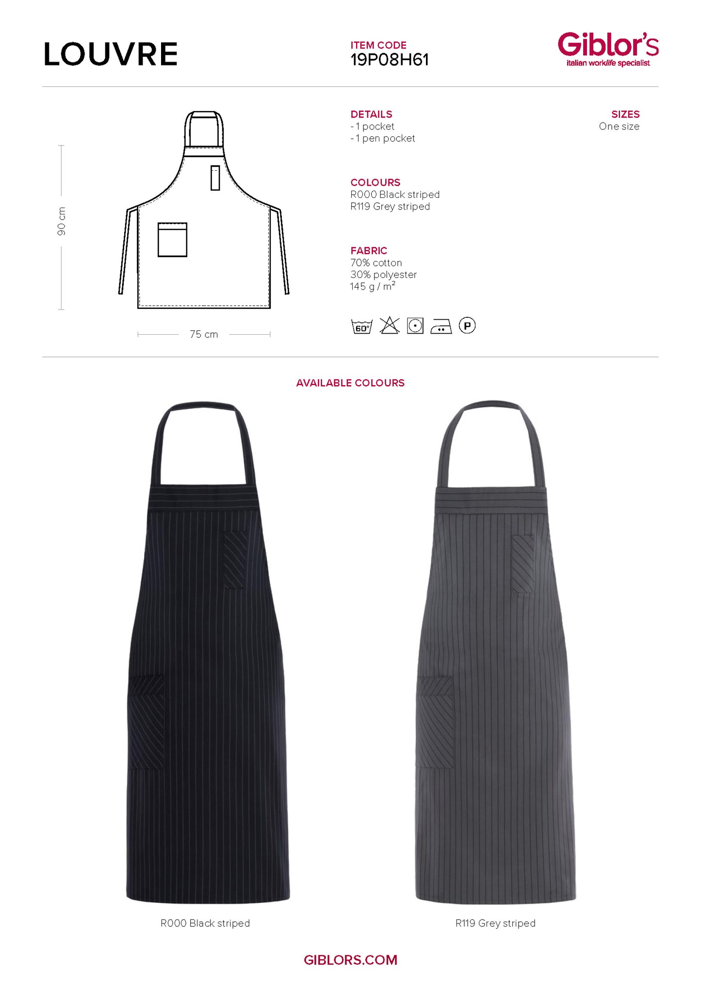 LOUVRE Apron