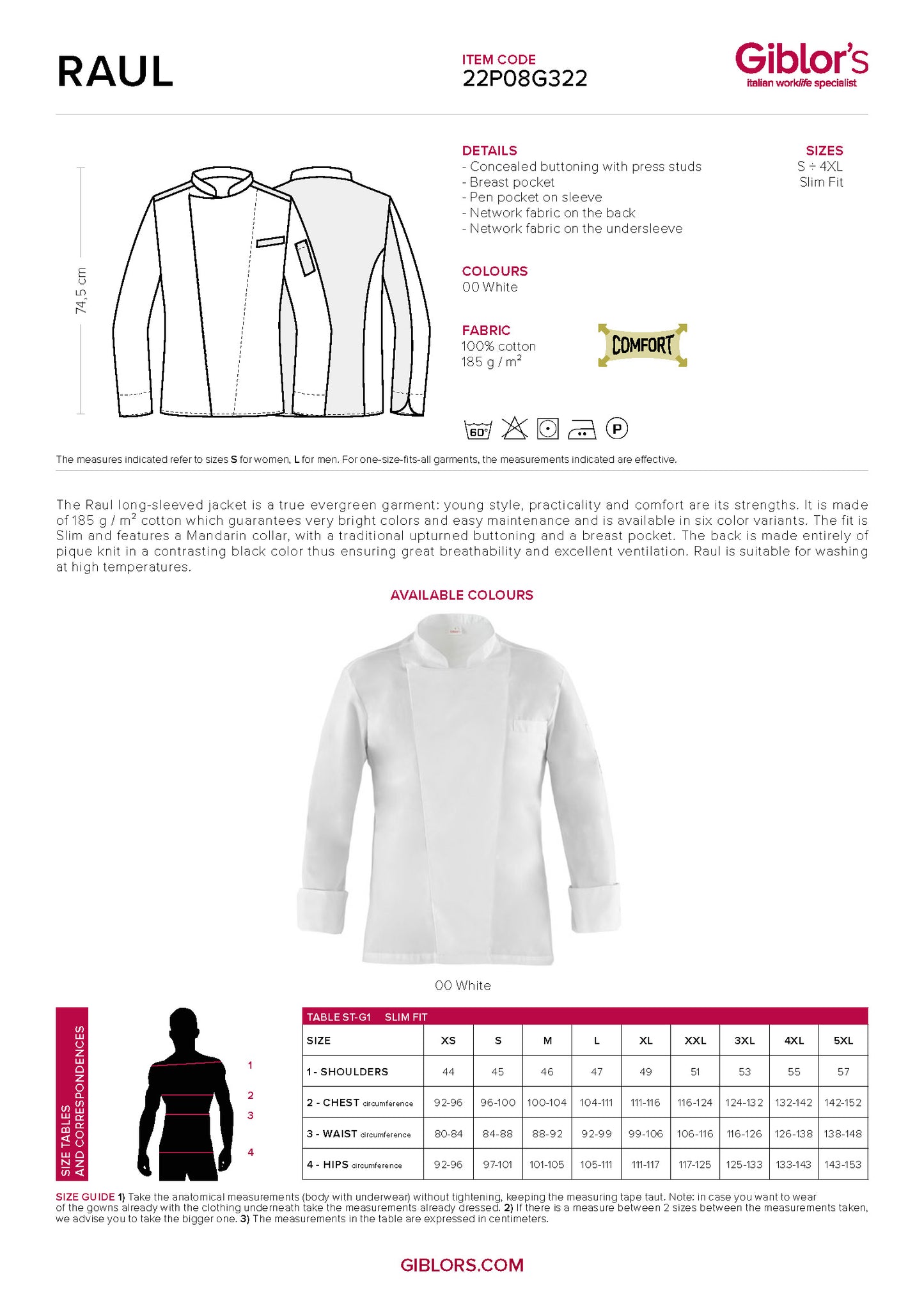 RAUL Cool-Vent Chef Coat - TEAM BUILDER