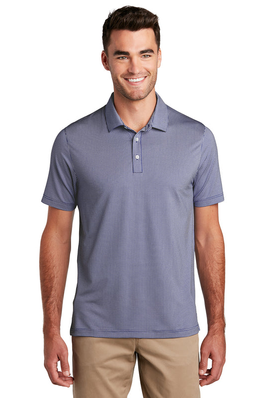 GINGHAM CHECK POLO SHIRT