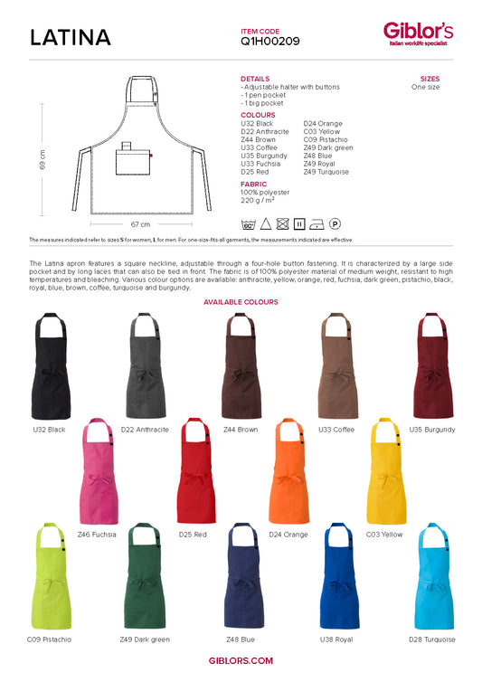 LATINA Apron