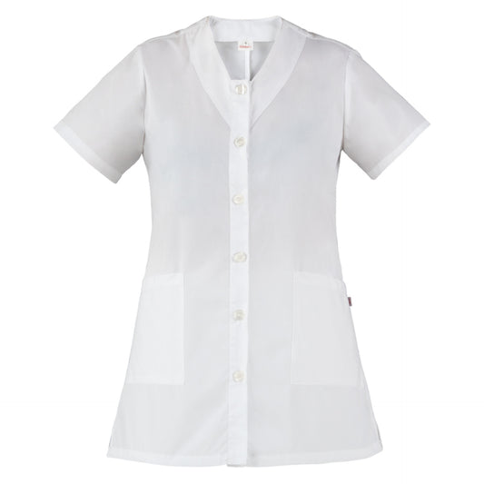 CAMELIA Housekeeping Dress - White