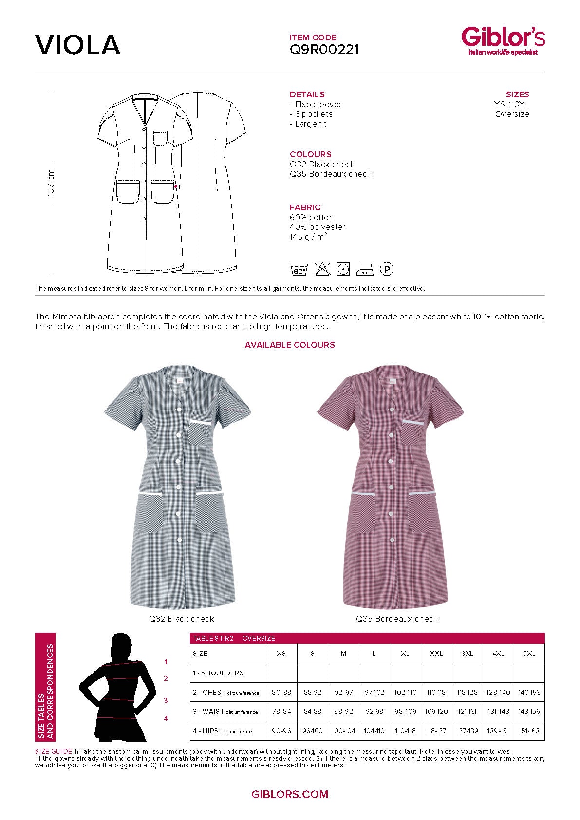 VIOLA Housekeeping Dress